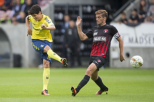 Christian Nrgaard (Brndby IF), Jakob Poulsen, anfrer (FC Midtjylland)