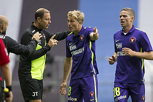 Jess Thorup, cheftrner (FC Midtjylland), Rasmus Nissen Kristensen (FC Midtjylland)
