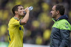 Andrew Hjulsager (Brndby IF), Alexander Zorniger, cheftrner (Brndby IF)