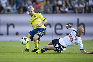 Johan Larsson, anfrer (Brndby IF), Jens Jnsson (Agf)