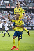 Hany Mukhtar, mlscorer (Brndby IF), Johan Larsson, anfrer (Brndby IF)