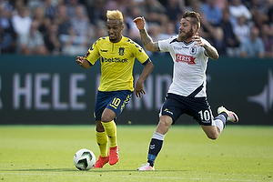 Hany Mukhtar (Brndby IF), Martin Spelmann (Agf)