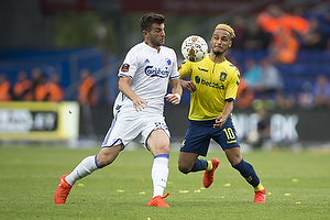 Hany Mukhtar (Brndby IF), Andrija Pavlovic (FC Kbenhavn)