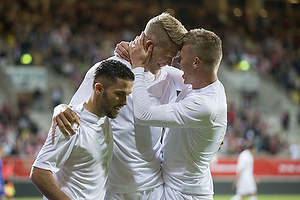 Andreas Cornelius (Danmark), Viktor Fischer (Danmark), Riza Durmisi (Danmark)