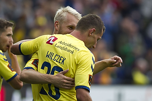 Johan Larsson (Brndby IF), Kamil Wilczek (Brndby IF)