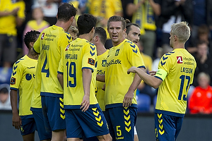 Martin Albrechtsen (Brndby IF), Johan Larsson, anfrer (Brndby IF)