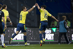 Kamil Wilczek, mlscorer (Brndby IF), Christian Nrgaard (Brndby IF)