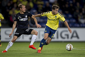 Joel Allansson (Randers FC), Andrew Hjulsager (Brndby IF)