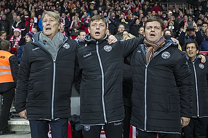 ge Hareide, A-landstrner (Danmark), Jon Dahl Tomasson, assistenttrner (Danmark)