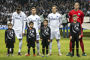 Erik Johansson (FC Kbenhavn), Peter Ankersen (FC Kbenhavn), Ludwig Augustinsson (FC Kbenhavn), Robin Olsen (FC Kbenhavn)