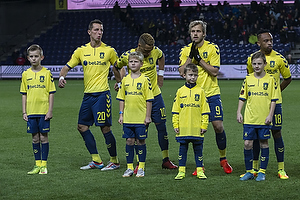Kamil Wilczek (Brndby IF), Magnus Eriksson (Brndby IF), Teemu Pukki (Brndby IF), Lebogang Phiri (Brndby IF)