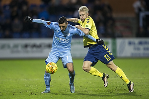 Edgar Babayan (Randers FC), Johan Larsson (Brndby IF)