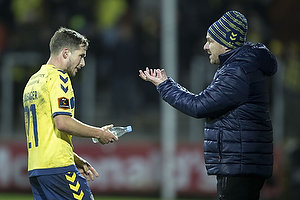 Andrew Hjulsager (Brndby IF), Alexander Zorniger, cheftrner (Brndby IF)