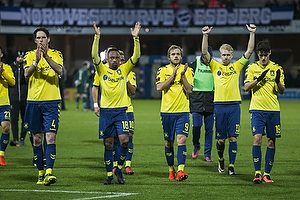 Benedikt Rcker (Brndby IF), Lebogang Phiri (Brndby IF), Teemu Pukki (Brndby IF), Johan Larsson, anfrer (Brndby IF), Christian Nrgaard (Brndby IF)