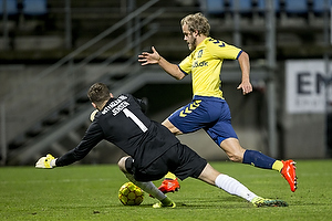 Teemu Pukki (Brndby IF), Jonas Jensen (Esbjerg fB)