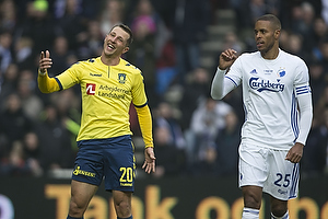 Kamil Wilczek (Brndby IF), Mathias Zanka Jrgensen (FC Kbenhavn)