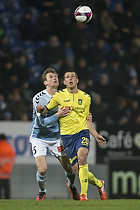 Kamil Wilczek (Brndby IF), Kees Luijckx (SnderjyskE)