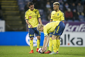 Christian Nrgaard (Brndby IF), Hany Mukhtar (Brndby IF), Johan Larsson (Brndby IF)
