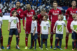 Youssef Toutouh (FC Kbenhavn), Uidentificeret person (FC Kbenhavn), Kasper Kusk (FC Kbenhavn)