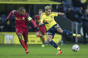 Patrick Mtiliga (FC Nordsjlland), Jan Kliment (Brndby IF)
