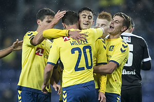 Svenn Crone, mlscorer (Brndby IF), Kamil Wilczek (Brndby IF), Christian Nrgaard (Brndby IF), Jan Kliment (Brndby IF)