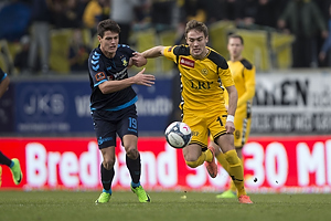 Christian Nrgaard (Brndby IF), Hallur Hansson (AC Horsens)