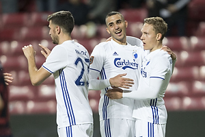 Andrija Pavlovic, mlscorer (FC Kbenhavn), Youssef Toutouh (FC Kbenhavn), Ludwig Augustinsson (FC Kbenhavn)