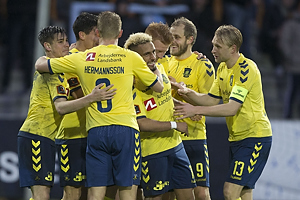 Hany Mukhtar, mlscorer (Brndby IF), Johan Larsson, anfrer (Brndby IF)