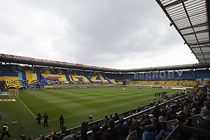 Tifo p Brndby Stadion