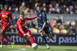 Mathias Jensen (FC Nordsjlland), Christian Nrgaard (Brndby IF)