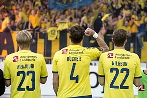 Paulus Arajuuri (Brndby IF), Benedikt Rcker (Brndby IF), Gustaf Nilsson (Brndby IF)