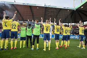 Benedikt Rcker (Brndby IF), Gustaf Nilsson (Brndby IF), Hany Mukhtar (Brndby IF), Zsolt Kalmr (Brndby IF), Hjrtur Hermannsson (Brndby IF), Christian Nrgaard (Brndby IF), Frederik Holst (Brndby IF), Johan Larsson (Brndby IF)
