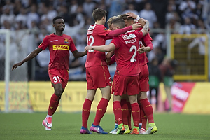 Godsway Donyoh (FC Nordsj�lland), Viktor Tranberg (FC Nordsj�lland), Karlo Bartolec (FC Nordsj�lland)