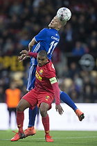 Andreas Cornelius (FC Kbenhavn), Patrick Mtiliga, anfrer (FC Nordsjlland)