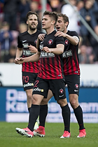 Mikkel Duelund, mlscorer (FC Midtjylland), Jakob Poulsen (FC Midtjylland)