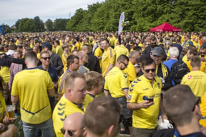 Br�ndbyfans i F�lledparken