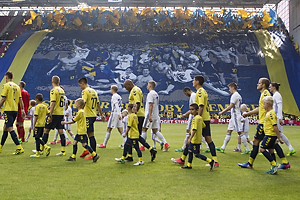 Br�ndbyfans med tifo