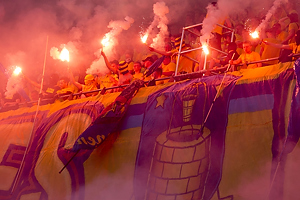 Br�ndbyfans med romerlys