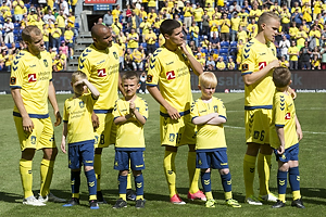 Teemu Pukki (Brndby IF), Rodolph William Austin (Brndby IF), Christian Nrgaard (Brndby IF), Hjrtur Hermannsson (Brndby IF)