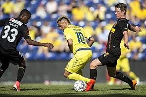 Hany Mukhtar (Brndby IF), Colins Tanor (FC Nordsjlland), Uidentificeret person (FC Nordsjlland)