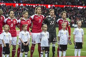 Thomas Delaney (Danmark), Jens Stryger Larsen (Danmark), Jannik Vestergaard (Danmark), Frederik Rnnow (Danmark), Christian Eriksen, anfrer (Danmark)