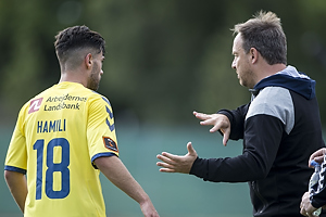 Besar Halimi (Brndby IF), Alexander Zorniger, cheftrner (Brndby IF)