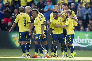Kasper Fisker, mlscorer (Brndby IF), Kevin Mensah (Brndby IF), Hjrtur Hermannsson (Brndby IF), Benedikt Rcker (Brndby IF)