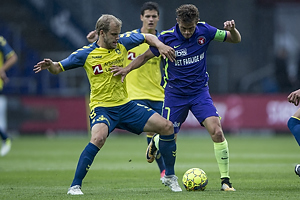 Teemu Pukki (Brndby IF), Jakob Poulsen, anfrer (FC Midtjylland)