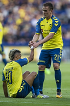 Hany Mukhtar (Brndby IF), Lasse Vigen Christensen (Brndby IF)