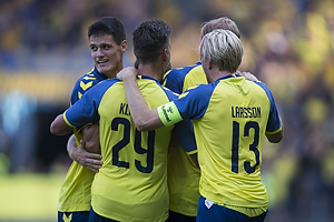 Christian Nrgaard (Brndby IF), Johan Larsson, anfrer (Brndby IF)