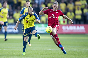 Kasper Fisker (Brndby IF), Uidentificeret person (Lyngby BK)