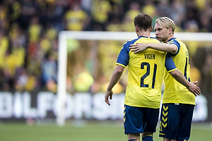 Lasse Vigen Christensen (Brndby IF), Johan Larsson (Brndby IF)