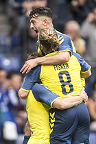 Besar Halimi, mlscorer (Brndby IF), Kasper Fisker (Brndby IF)