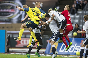 Paulus Arajuuri (Brndby IF), Hjrtur Hermannsson (Brndby IF), Aleksandar Jovanovic (Agf)